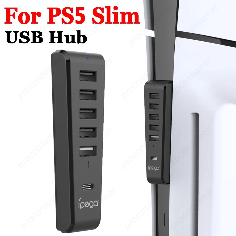 USB  Ȯ   й , PS5   ũ   ֿܼ, 5 USB Ʈ  1 Ÿ C Ʈ